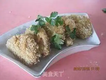 Make Garlic fried chicken step 5