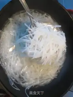 Make radish crotch soup step 3