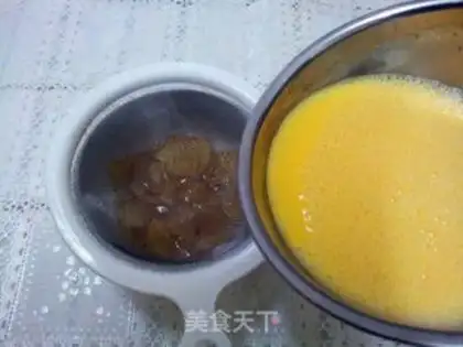 Make Caramel pineapple steamed eggs step 10