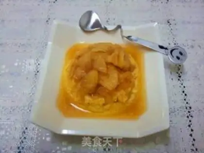 Make Caramel pineapple steamed eggs step 14