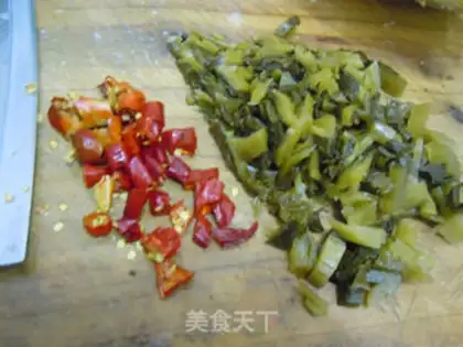 Make Colored meat silk step 5