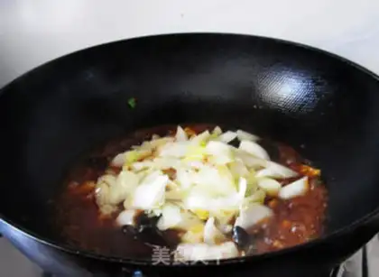 Make Pumpkin rice step 3