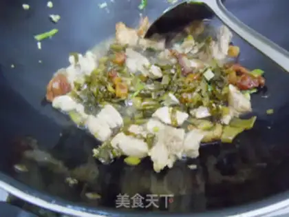 Make Colored meat silk step 6