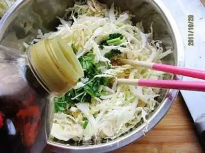 Make Shrimp and cabbage step 7