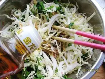 Make Shrimp and cabbage step 8