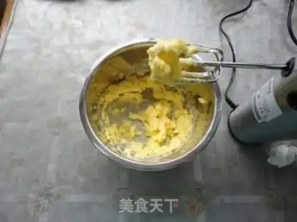 Make Tea cookies step 1