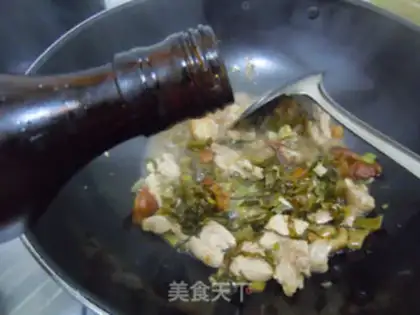 Make Colored meat silk step 7