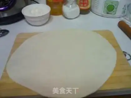 Make Sesame sauce rolls step 2
