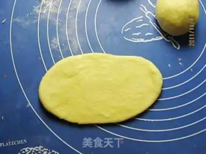 Make Blueberry jam, long bread step 2