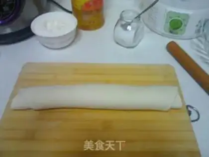 Make Sesame sauce rolls step 4