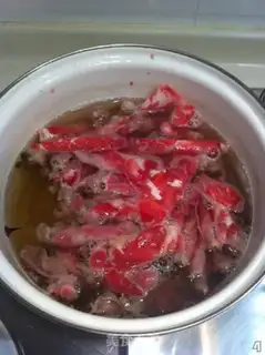Make The fragrance is fried with lamb step 3