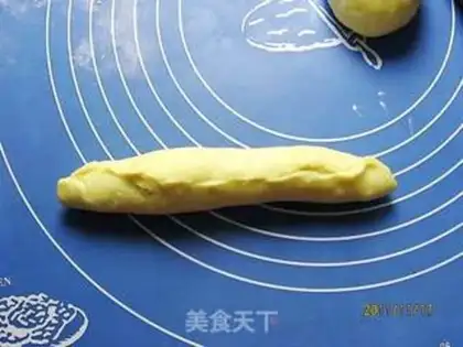Make Blueberry jam, long bread step 4