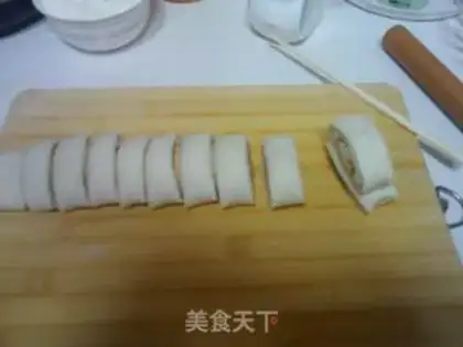 Make Sesame sauce rolls step 5