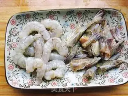 Make Shrimp balls with broccoli step 0