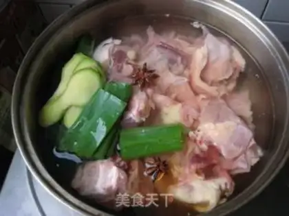 Make Chicken soup, tofu step 0