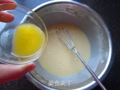 Make Maple syrup hot muffins step 3