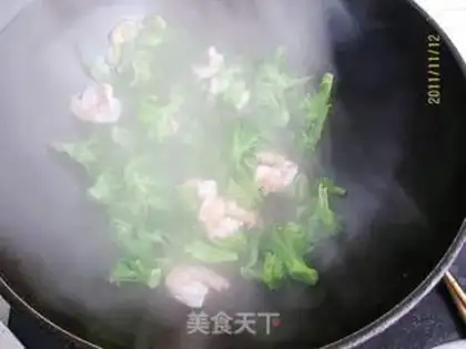 Make Shrimp balls with broccoli step 6