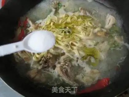 Make Chicken soup, tofu step 6