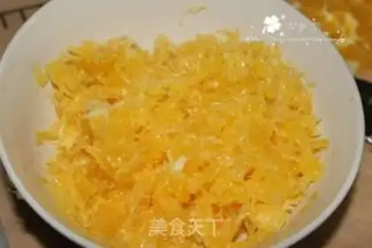 Make Pink orange cake step 2
