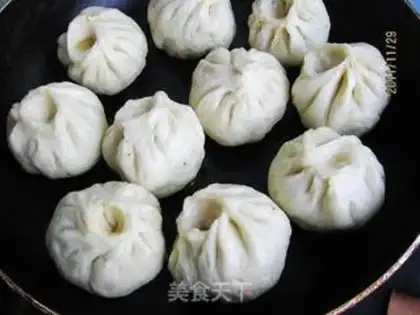 Make Fresh meat buns step 9