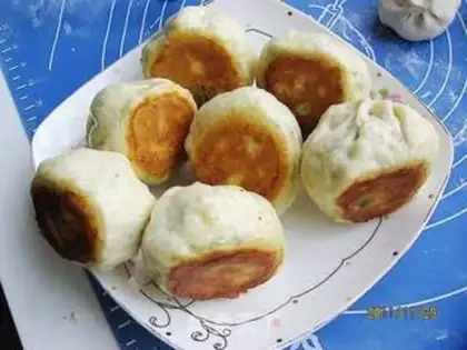 Make Fresh meat buns step 10
