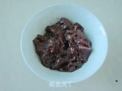 Make Sliding beef step 1