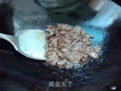 Make Sliding beef step 4