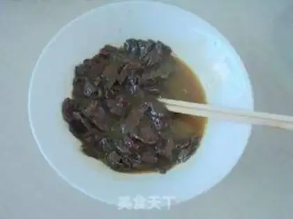 Make Sliding beef step 5