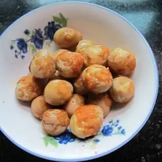 Make Fresh radish meatball eggs step 1