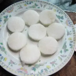 Make Fresh radish meatball eggs step 3
