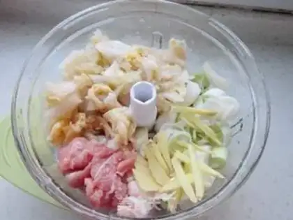 Make Sour pork dumplings step 5