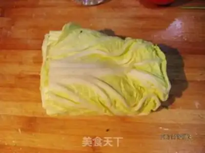 Make Big cabbage shrimp step 0