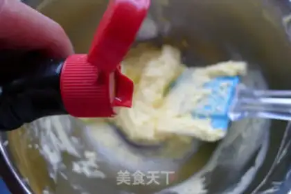Make Black sesame oil crackers step 2