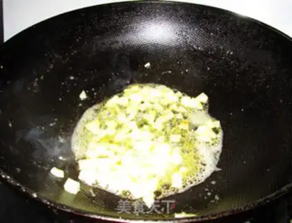 Make Cream bacon mushroom pasta step 6