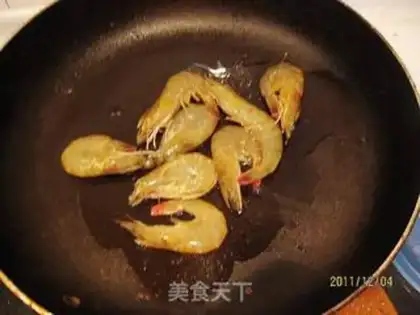 Make Big cabbage shrimp step 2