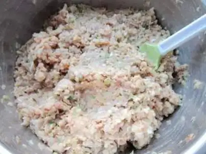 Make Sour pork dumplings step 9