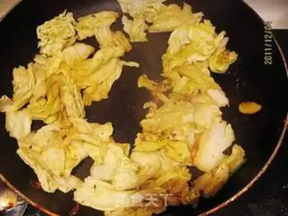Make Big cabbage shrimp step 6