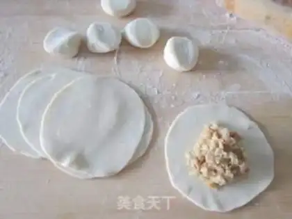 Make Sour pork dumplings step 11