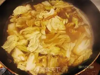 Make Big cabbage shrimp step 7