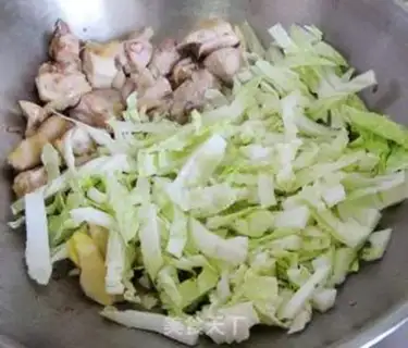 Make Puffy chicken step 4