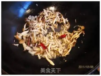 Make Frozen tofu crab mushrooms step 4