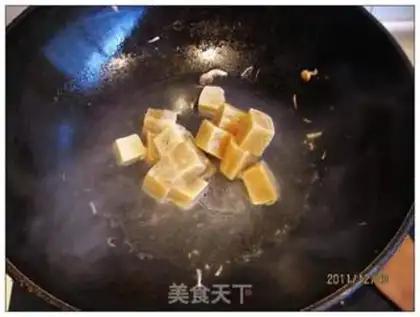 Make Frozen tofu crab mushrooms step 6
