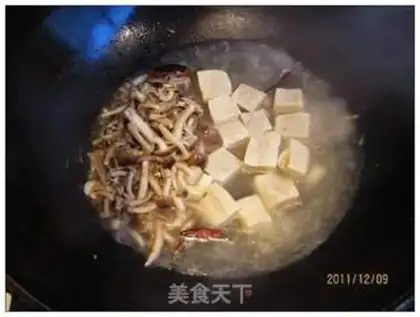 Make Frozen tofu crab mushrooms step 9