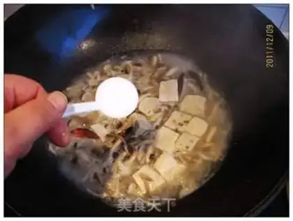 Make Frozen tofu crab mushrooms step 10