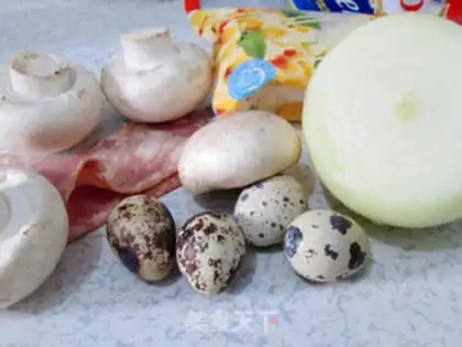 Make Bacon cheese mushrooms step 0