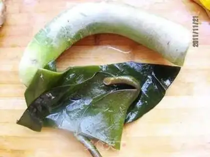 Make Carrot sea belt step 0