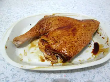 Make Four-sick duck legs step 1