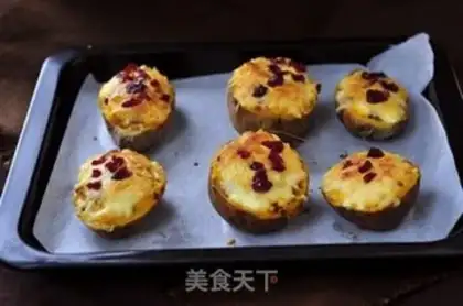 Make Cranberry cheese and potatoes step 5