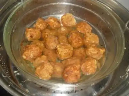 Make Mini meatballs step 5