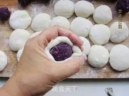 Make Potato ice mooncake step 12